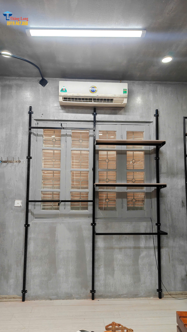 dự &aacute;n lắp đặt kệ treo quần &aacute;o 